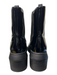Stuart Weitzman Shoe Size 9.5 Black Patent Leather Round Toe Platform Booties Black / 9.5