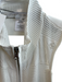 Veronica Beard White Polyester Front Zip Patterned Button Attachment Other White