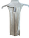 Veronica Beard White Polyester Front Zip Patterned Button Attachment Other White