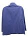 Lafayette 148 Size S Periwinkle Purple cotton & polyamide Zip Mock Neck Jacket Periwinkle Purple / S