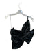 Strut & Bolt Size S Black Vegan Leather One Shoulder Flower Cropped Top Black / S