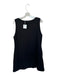 Queen of Sparkles Size M Black & Red Cotton Blend Sleeveless Fringe V Neck Dress Black & Red / M