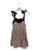 Queen of Sparkles Size S Purple & Lime Sequins Tie Straps Back Zip Short Dress Purple & Lime / S