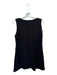 Queen of Sparkles Size S Black & Red Cotton Blend Sleeveless Fringe V Neck Dress Black & Red / S