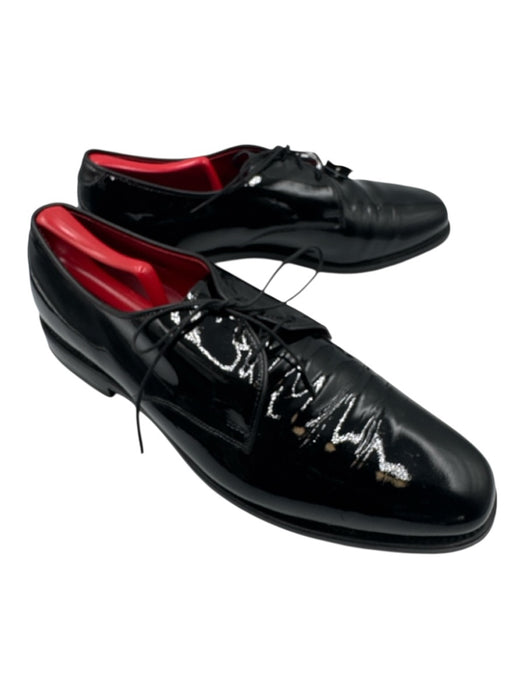 Allen Edmonds Shoe Size 12 Black Patent Leather Solid Dress Men's Shoes Black / 12