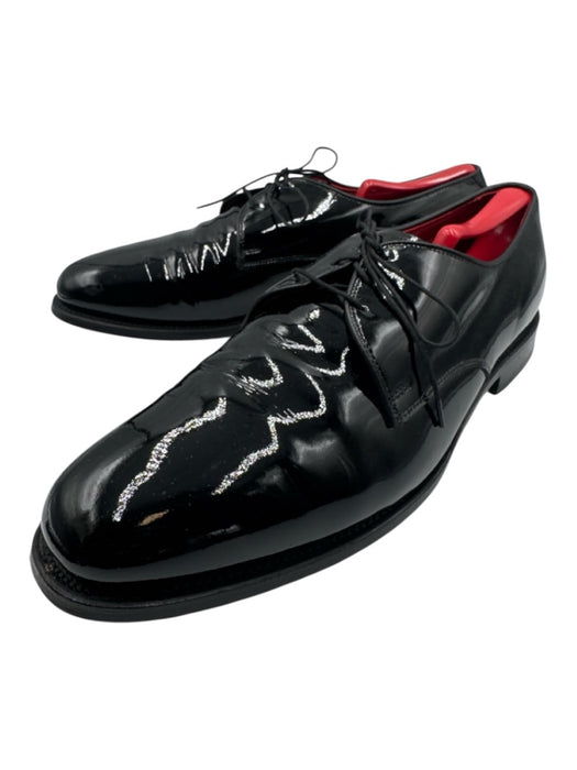 Allen Edmonds Shoe Size 12 Black Patent Leather Solid Dress Men's Shoes Black / 12