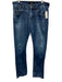 7 For All Mankind Size 33 Medium Wash Cotton Solid Jean Men's Pants Medium Wash / 33