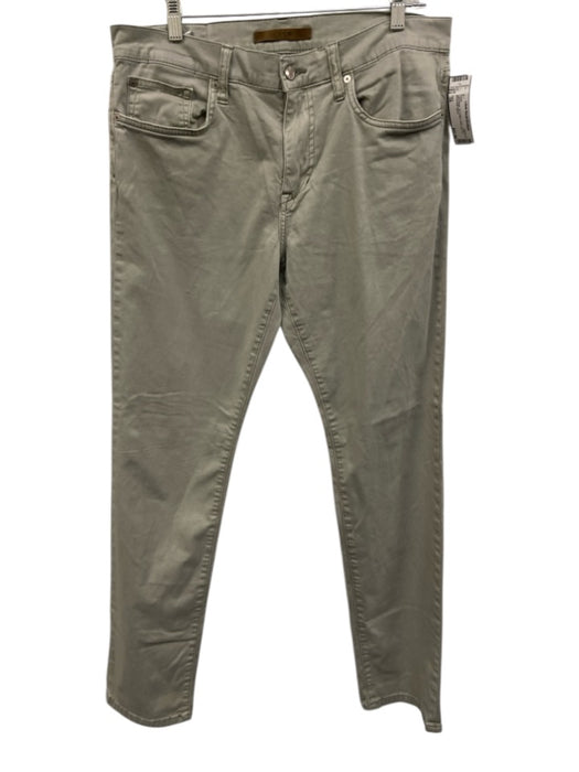 Joes Size 34 Light Beige Cotton Solid Zip Fly Men's Pants Light Beige / 34