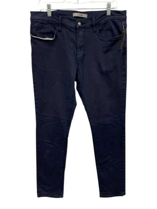 Joes Size 34 Navy Blue Cotton Solid Zip Fly Men's Pants Navy Blue / 34