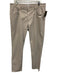 Peter Millar Size 36 Beige Cotton Blend Solid Zip Fly Men's Pants Beige / 36