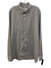 Mizzen + Main Size XXL White, Gray & Blue Print Polyester Long Sleeve Shirt White, Gray & Blue Print / XXL