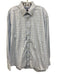 Robert Graham Size XXL Blue, White & Brown Cotton Grid Men's Long Sleeve Shirt Blue, White & Brown / XXL