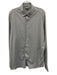 Peter Millar Size XL Blue & White Nylon Plaid Button Down Long Sleeve Shirt Blue & White / XL