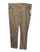 AG Size 33 Beige Cotton Solid Men's Pants Beige / 33