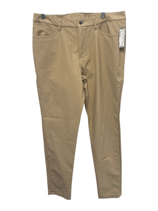 Lululemon Size Est 34 Beige Solid Athleisure Men's Pants Beige / Est 34
