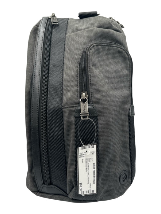 Tumi Gray Synthetic Solid Crossbody Men's Bag Gray