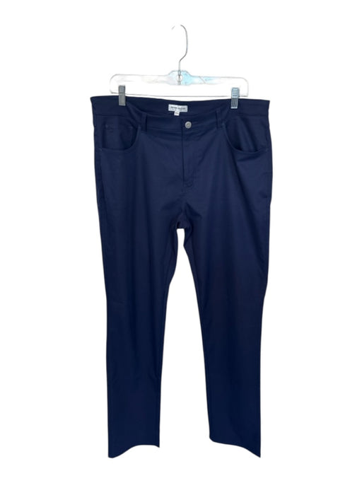 Peter Millar Size 36X32 Navy Recycled Polyester Solid Men's Pants Navy / 36X32