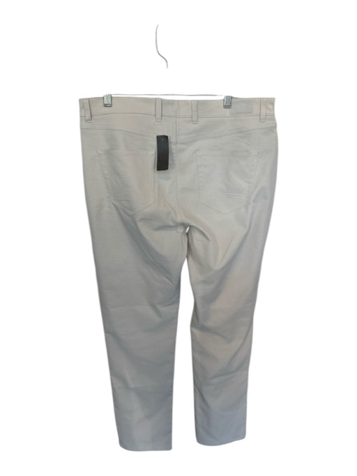 Peter Millar Size 36X32 Light Khaki Recycled Polyester Solid Men's Pants Light Khaki / 36X32