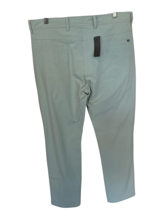 Onward Reserve Size 36X32 Sage Green Nylon Blend Snap Button Athletic Pants Sage Green / 36X32