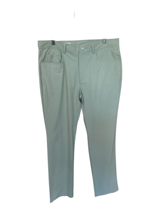Onward Reserve Size 36X32 Sage Green Nylon Blend Snap Button Athletic Pants Sage Green / 36X32