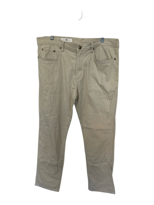 Onward Reserve Size 36X32 Tan Cotton Blend Solid Men's Pants Tan / 36X32