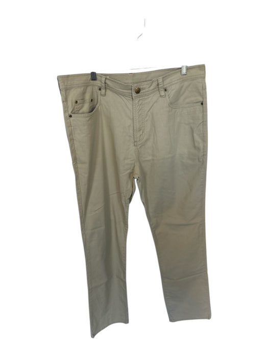 Onward Reserve Size 36X32 Tan Cotton Blend Solid Men's Pants Tan / 36X32