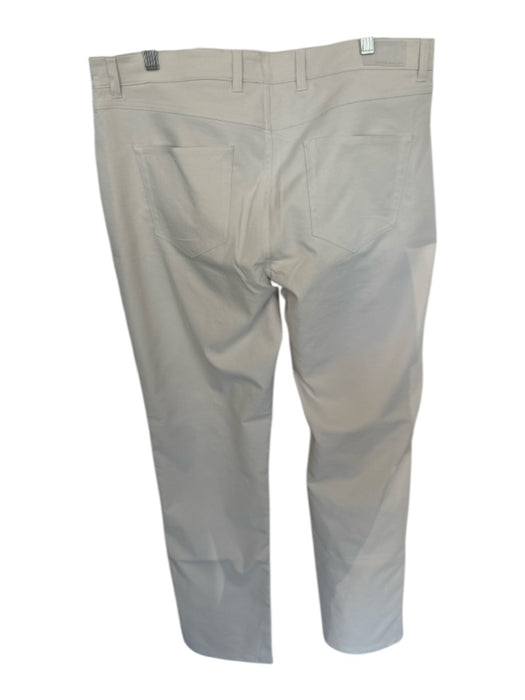 Peter Millar Size 36X32 Light Khaki Recycled Polyester Solid Men's Pants Light Khaki / 36X32