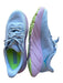 Hoka Shoe Size 8.5 purple & pink Canvas Perforated Platform Athletic Sneakers purple & pink / 8.5