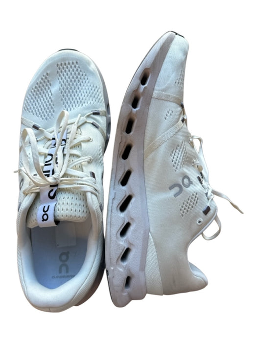 On Cloud Shoe Size 14 AS IS White Canvas Perforated Athletic Men's Sneakers White / 14