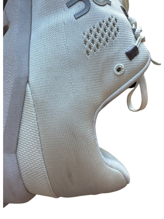 On Cloud Shoe Size 14 AS IS White Canvas Perforated Athletic Men's Sneakers White / 14