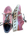 On Cloud Shoe Size 9.5 Pink & Orange Canvas Platform Perforated Slippers Pink & Orange / 9.5