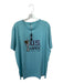 FJ NWT Size XL Blue & White Cotton Blend Golf Athletic Men's T-Shirt Blue & White / XL