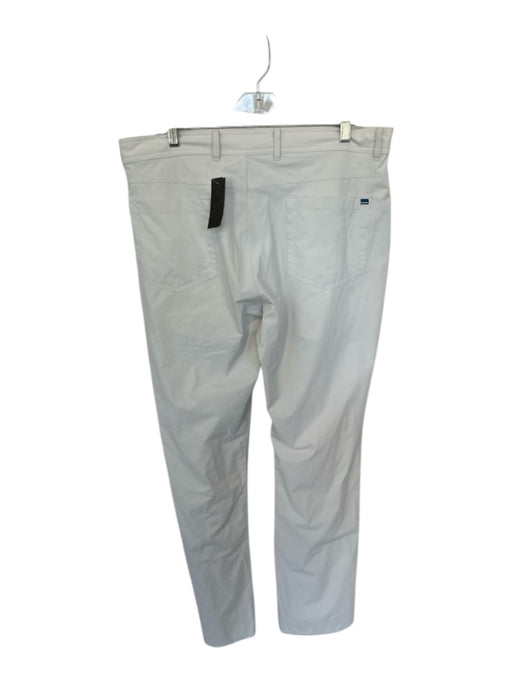 Onward Reserve Size 36X32 Bone Nylon Blend Snap Button Athletic Men's Pants Bone / 36X32