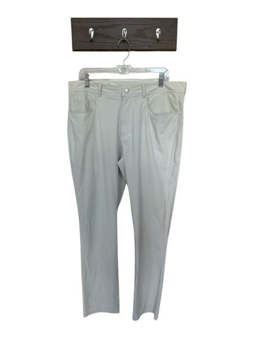 Onward Reserve Size 36X32 Bone Nylon Blend Snap Button Athletic Men's Pants Bone / 36X32