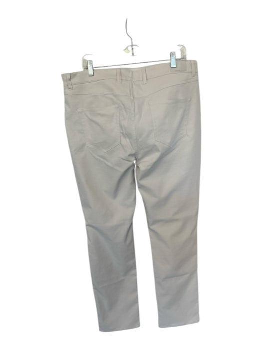 Peter Millar Size 36X32 Light Khaki Recycled Polyester Solid Men's Pants Light Khaki / 36X32