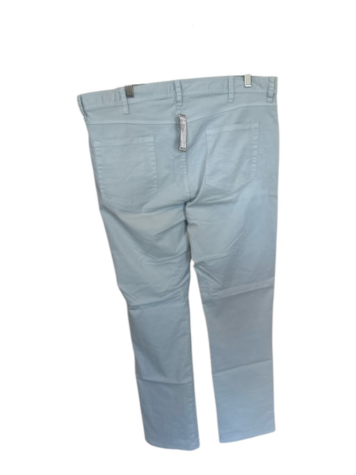 Onward Reserve Size 36X32 Light blue Pima Cotton Blend Solid Men's Pants Light blue / 36X32
