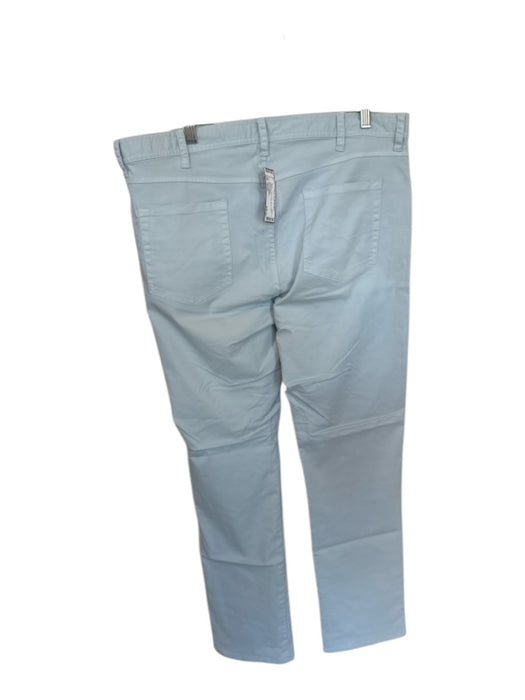 Onward Reserve Size 36X32 Light blue Pima Cotton Blend Solid Men's Pants Light blue / 36X32