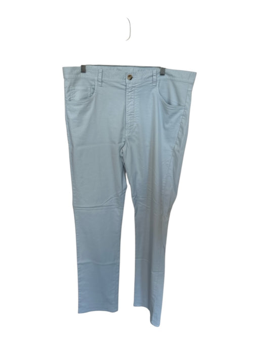 Onward Reserve Size 36X32 Light blue Pima Cotton Blend Solid Men's Pants Light blue / 36X32