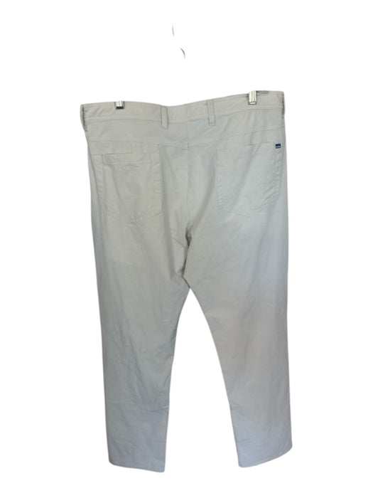 Onward Reserve Size 36X32 Bone Nylon Blend Snap Button Athletic Men's Pants Bone / 36X32