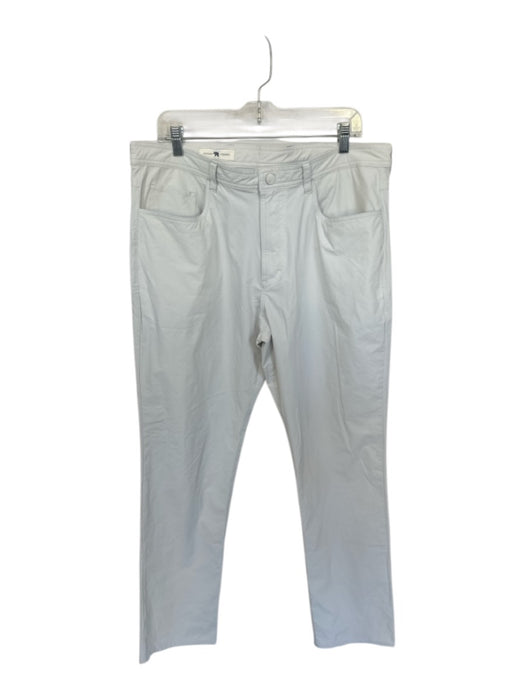 Onward Reserve Size 36X32 Bone Nylon Blend Snap Button Athletic Men's Pants Bone / 36X32