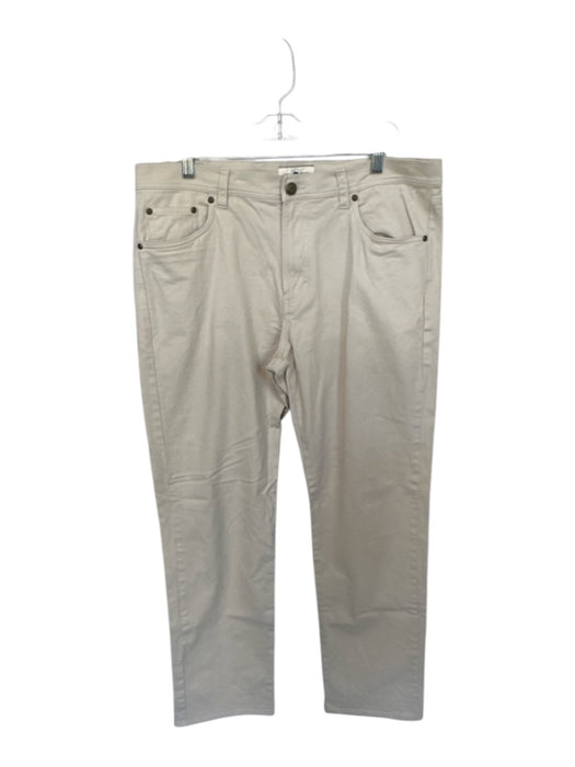 Onward Reserve Size 36X32 Khaki Cotton Blend Solid Men's Pants Khaki / 36X32