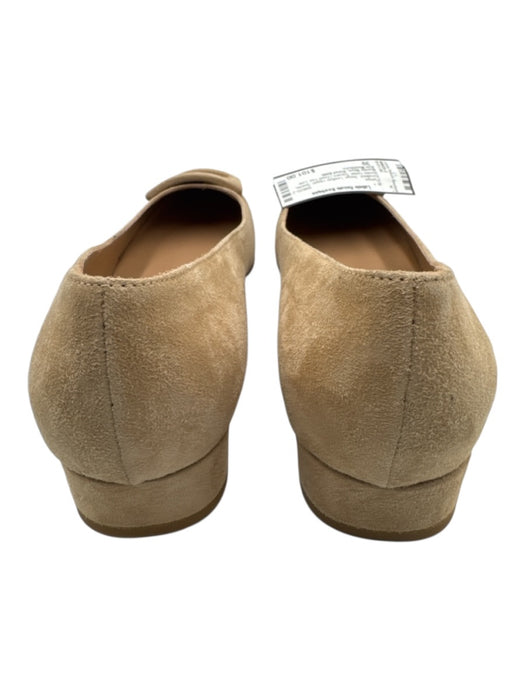 Ann Mashburn Shoe Size 39 Beige Leather Upper Suede Buckle Detail Pumps Beige / 39