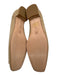 Ann Mashburn Shoe Size 39 Beige Leather Upper Suede Buckle Detail Pumps Beige / 39