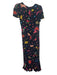 Rhode Size 6 Black & Multi Viscose Celestial Zodiac Print Short Sleeve Dress Black & Multi / 6