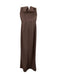 Jenny Yoo Collection Size XS Muted purple Polyester Strapless Leg Slit Gown Muted purple / XS