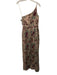 Jenny Yoo Size 2 Purple & Green Polyester Sheer Overlay Floral Embroidery Gown Purple & Green / 2