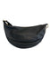 Marc Jacobs Black Leather Zip Close Crescent Chain Strap Shoulder Bag Black / S/M