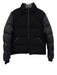 Soia & Kyo Size M Black Wool, Viscose, Nylon Zip Pockets Quilted Zip Front Coat Black / M