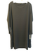 COS Size S Black Rayon Blend Scoop Neck Drop Shoulder Solid Over Size Dress Black / S