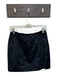 Kors Michael Kors Size 6 Black Faux Fur Back Zip Mini Skirt Black / 6